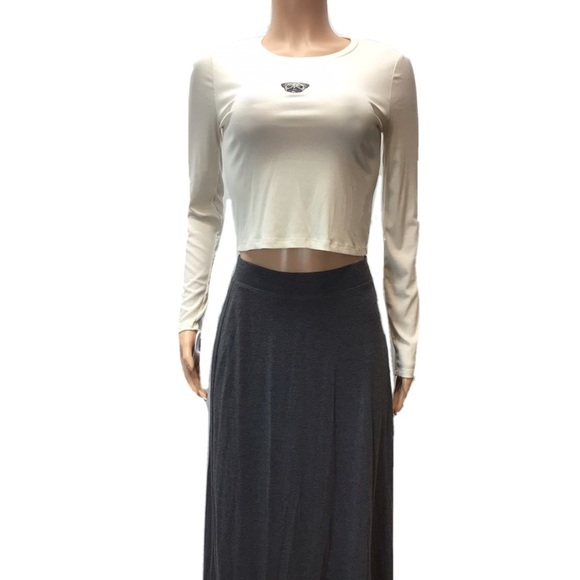 Wild Fable Pug Ribbed Long Sleeve Fitted Top - Picture 3 of 12